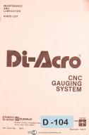 Di-Acro-Houdaille-Di-Acro Houdaille, CNC Press Brake Gauging System, Maintenance & Parts Manual-Aerotech 4020 B-01